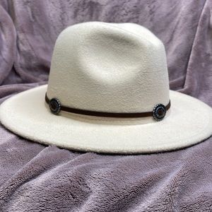 Cream color Fedora